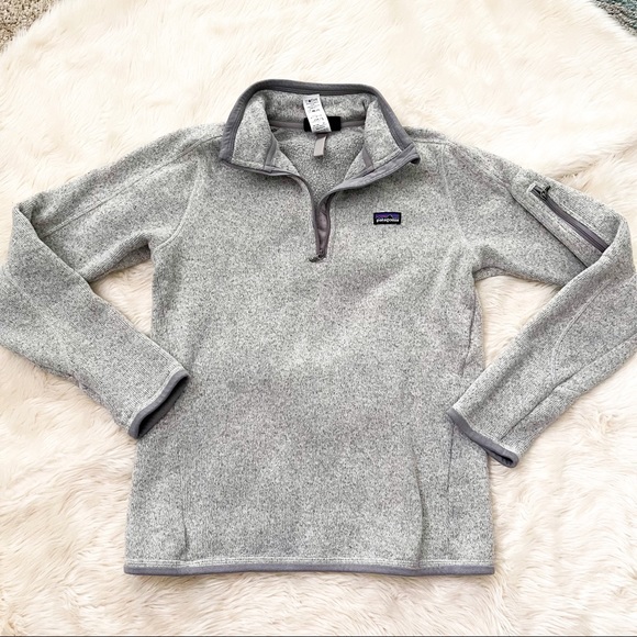Patagonia Jackets & Blazers - Patagonia | Gray Better Sweater quarter zip